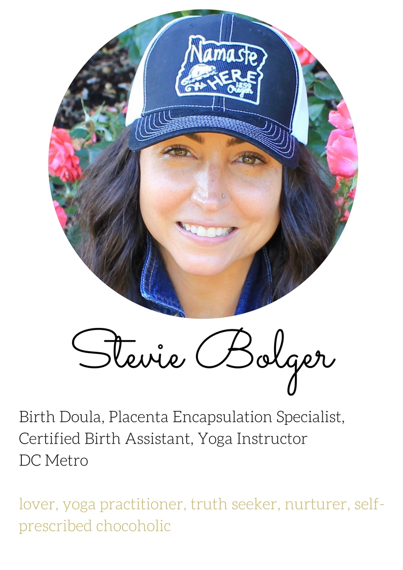 stevie bolger birth doula and placenta encapsulation