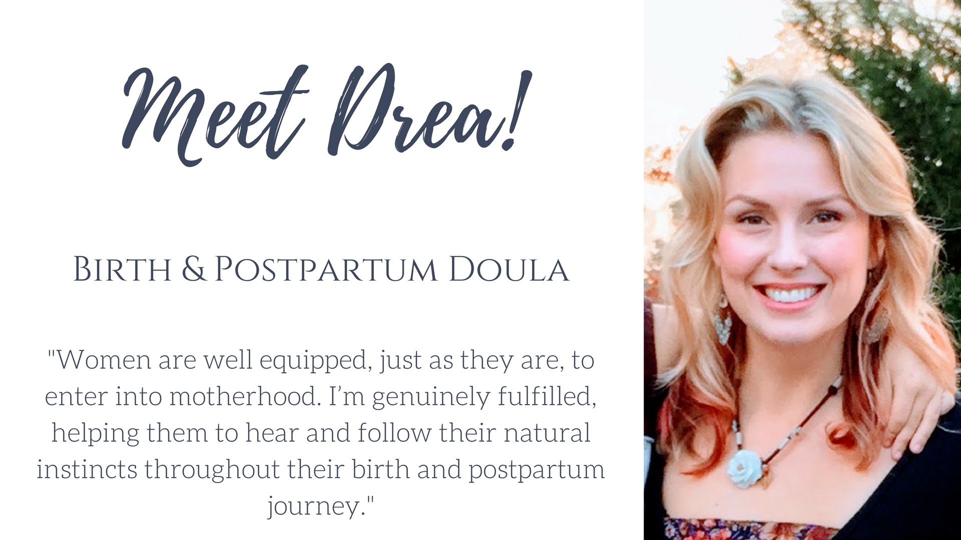 Meet Drea! Birth & Postpartum Doula - Balanced Birth Support