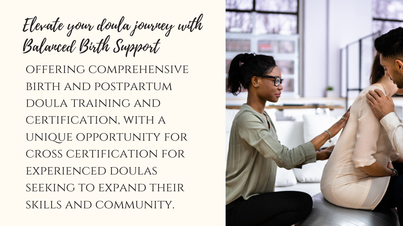 birth doula training and certification cross certification