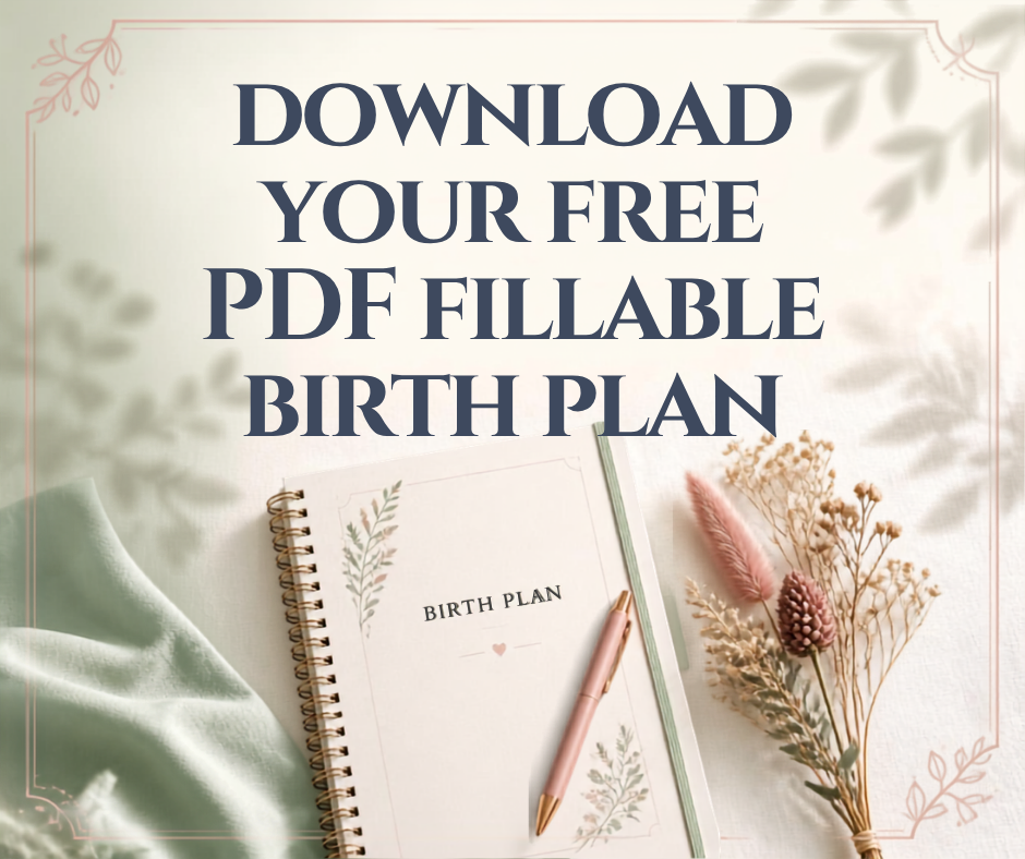 free write in word doc birth plan