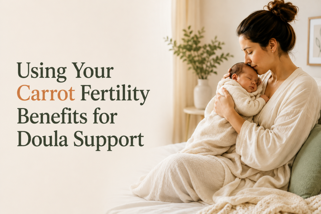 carrot fertility benefits